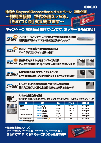 溶接実演コーナーでご紹介する新製品