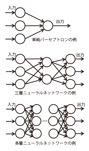 図1 各種ネットワークの例