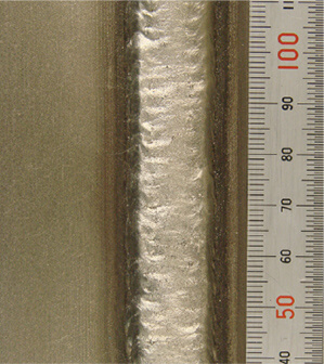 継手のビード外観 Weld Bead Appearance of Butt Joint